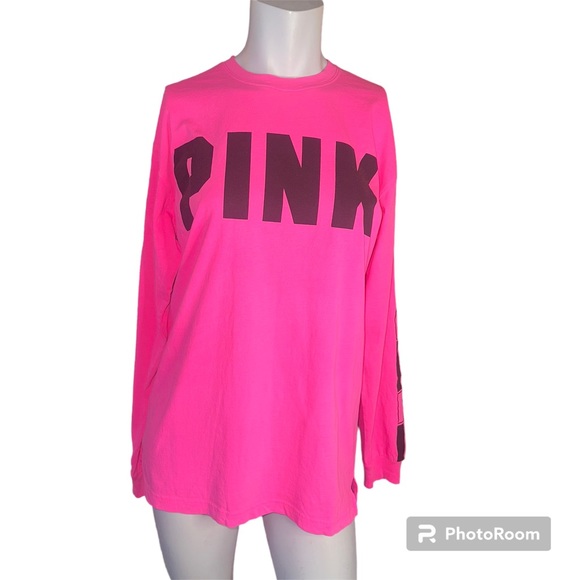 Victoria’s Secret Pink Long Sleeve T-shirt Size XS - Picture 11 of 11